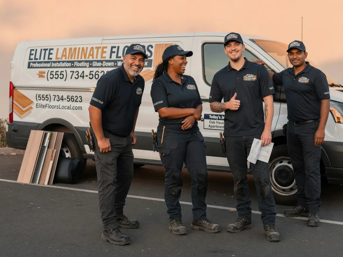 Laminate flooring installation company in Enid, MS